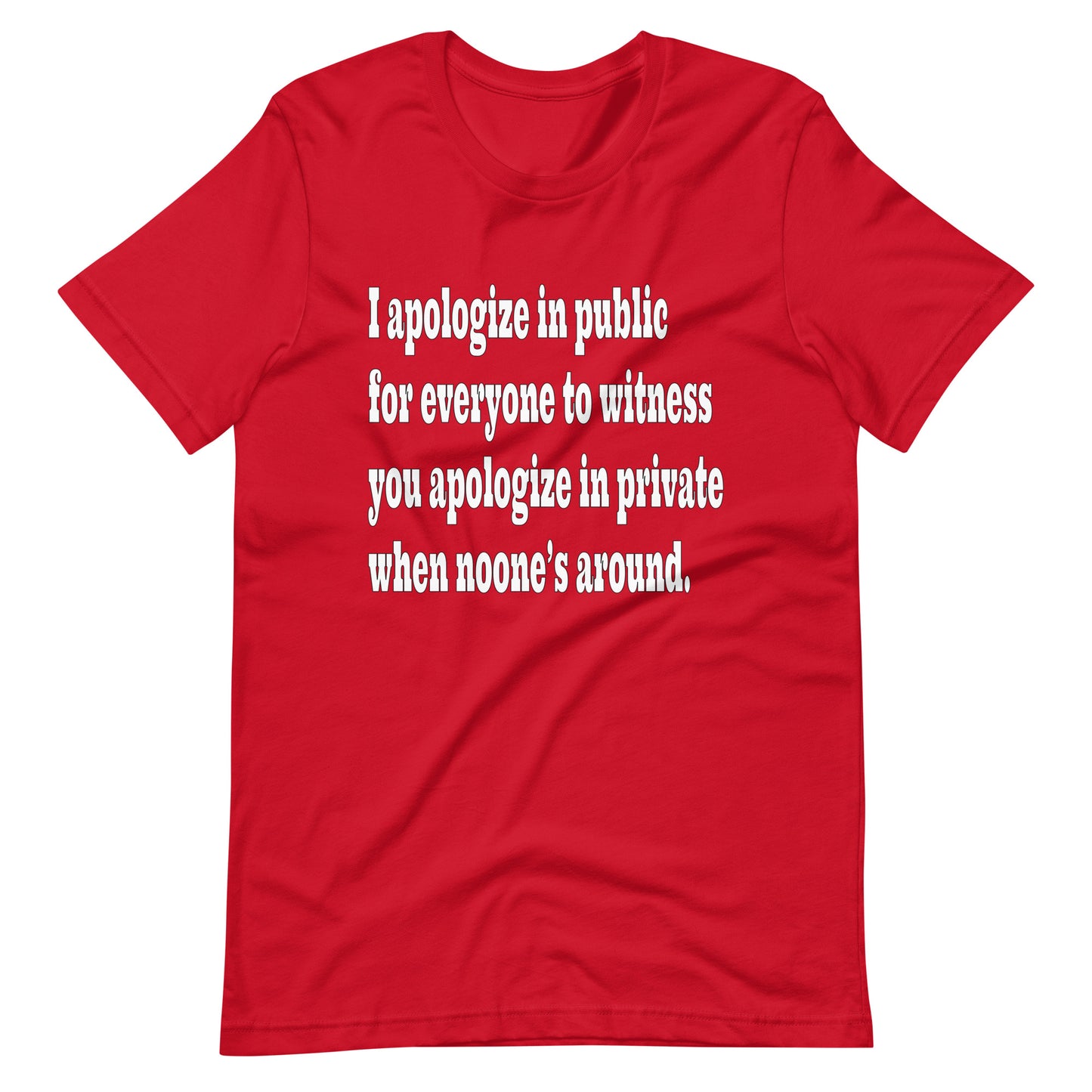 Unisex t-shirt